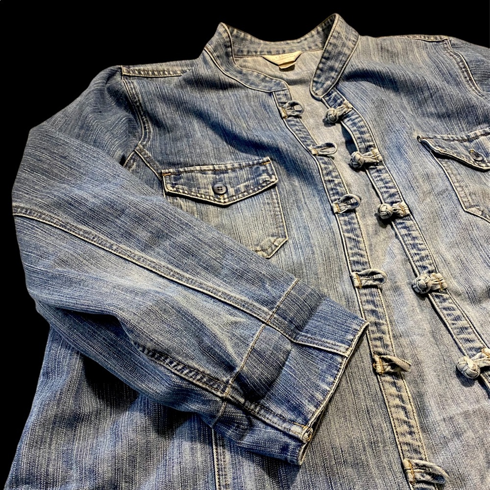 (Sold)Light wash denim jacket
